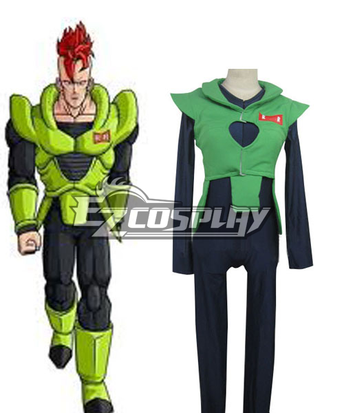 ITL Manufacturing Dragon Ball Andriod Uniform Cloth Combined Leather Costume
