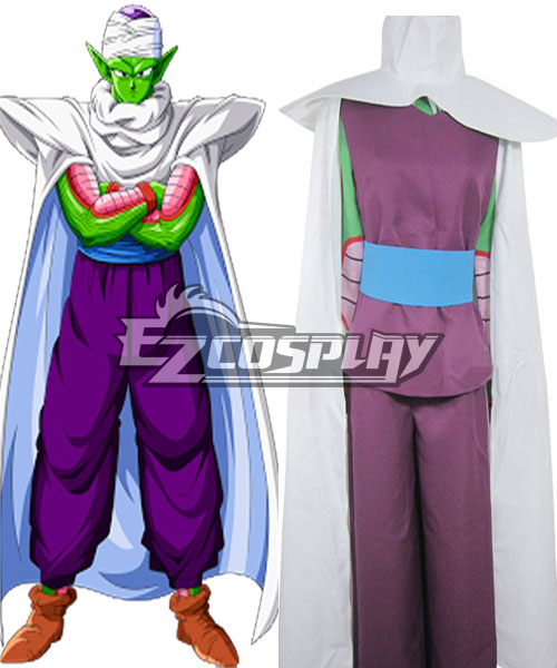ITL Manufacturing Dragon Ball Piccolo  Familiar IMP Uniform Cloth Combined Leather Costume