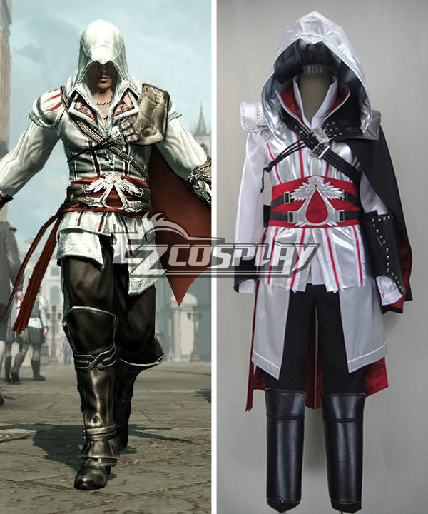 ITL Manufacturing Assassin's Creed II Brotherhood Ezio Halloween Cosplay Costume