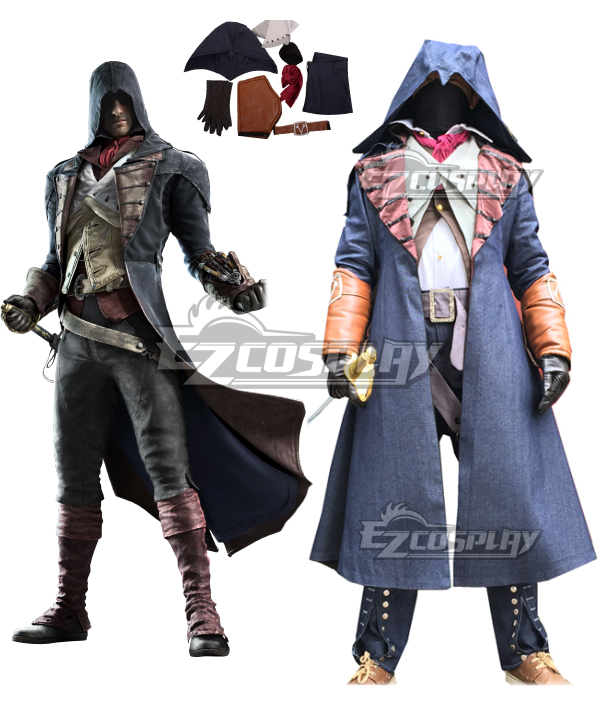ITL Manufacturing Assassin's Creed Unity 5 Arno Victor Dorian Cosplay Costumes