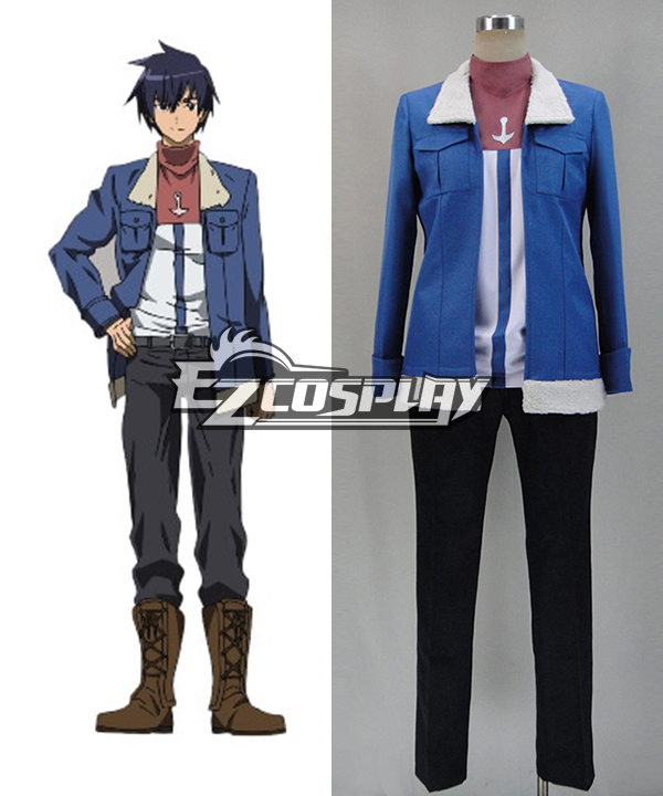 ITL Manufacturing Akame Ga Kill! Wave Cosplay Costume (Only Coat)