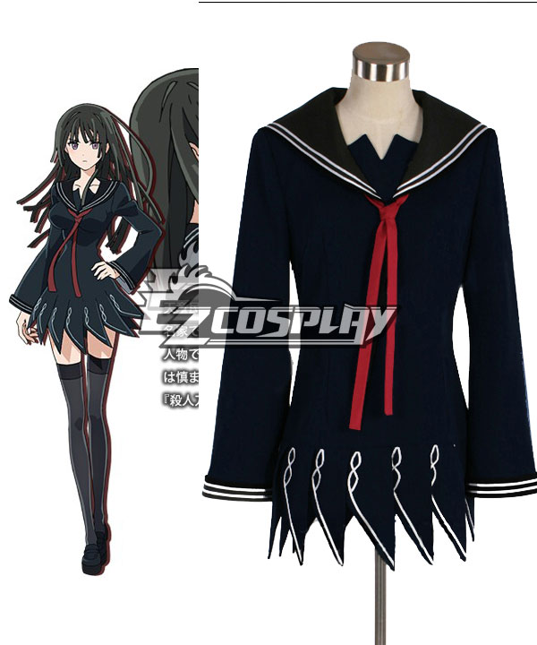 ITL Manufacturing Black Bullet Tendo Kisara Cosplay Costume