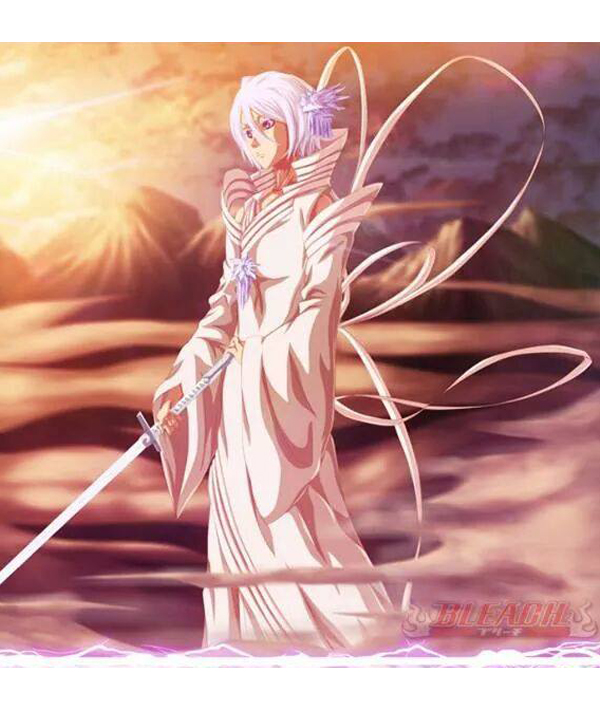 ITL Manufacturing Bleach Kuchiki Rukia Hakka no Togame Cosplay Costume