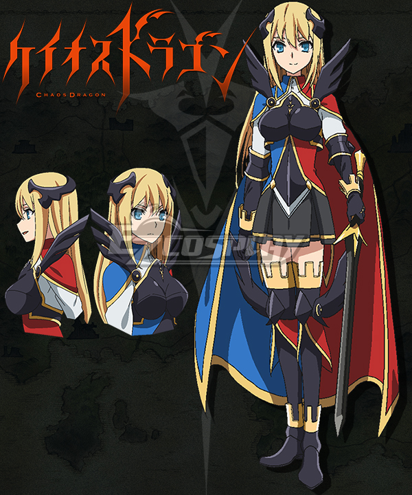 ITL Manufacturing Chaos Dragon Sekiryuu Senyaku Keiosu Doragon Red Dragon Ururika Cosplay Costume