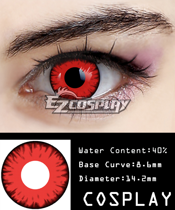 ITL Manufacturing Radiance Red Cosplay Contact Lense