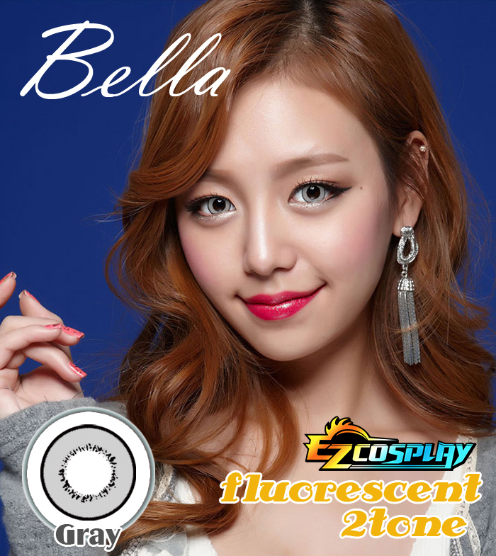 ITL Manufacturing Bella Eye Color Fluorescent Gray Cosplay Contact Lense