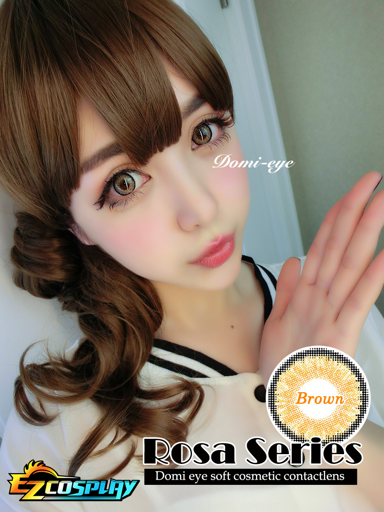 ITL Manufacturing Domi-Eye Rosa Brown Cosplay Contact Lense