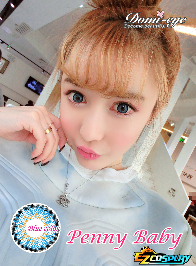 ITL Manufacturing Domi-Eye Penni Baby Blue Cosplay Contact Lense