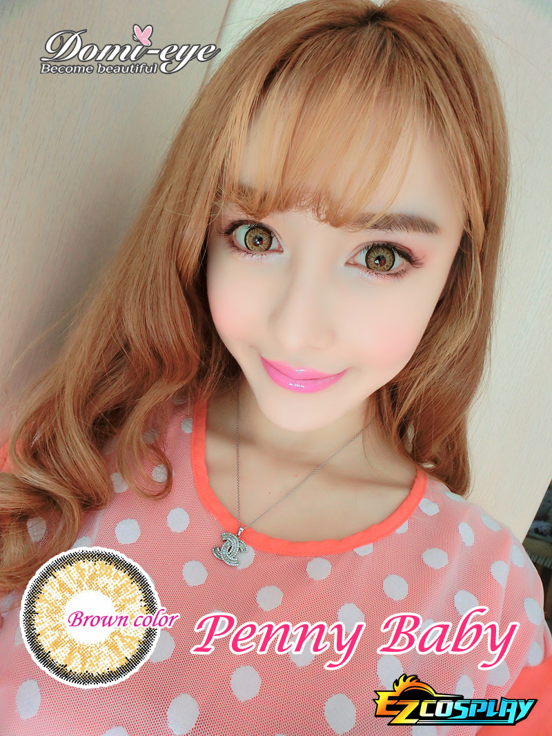 ITL Manufacturing Domi-Eye Penni Baby Brown Cosplay Contact Lense