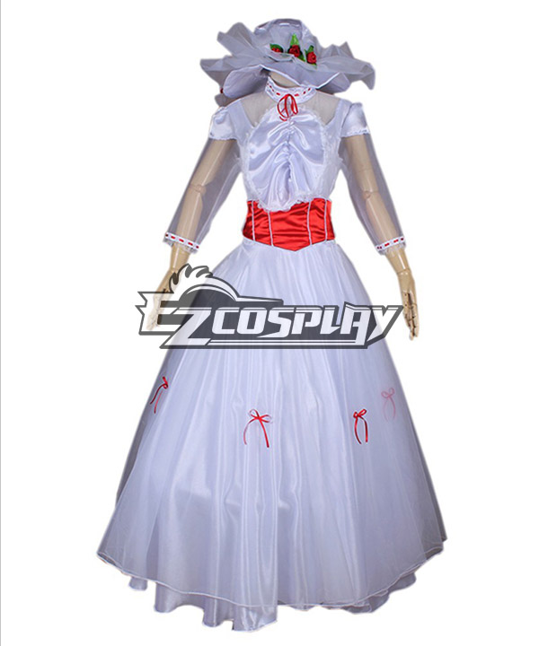 ITL Manufacturing Mary Poppins Dress Movie Cosplay Costume