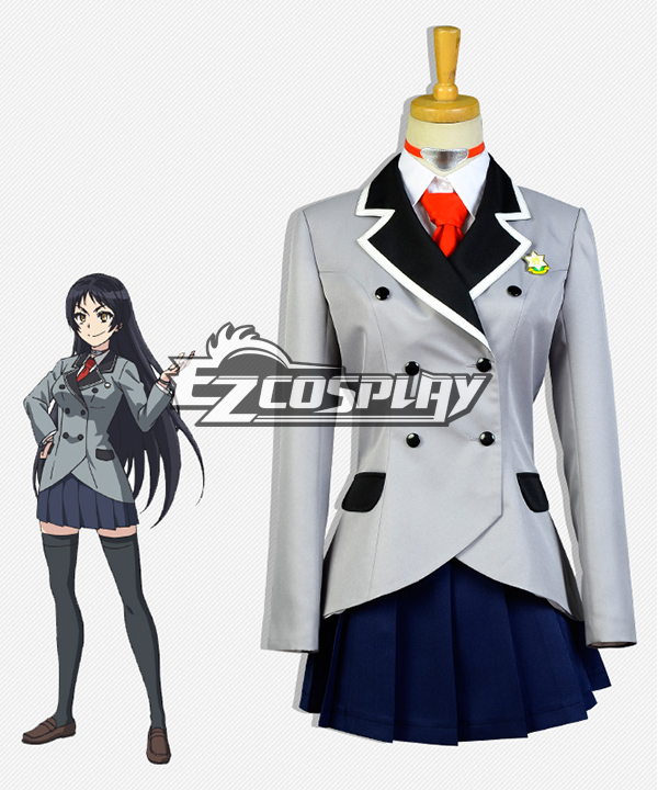 ITL Manufacturing Shimoneta: A Boring World Where the Concept of Dirty Jokes Doesnt Exist Ayame Kajo Cosplay Costume