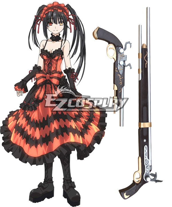 ITL Manufacturing Date A Live Tokisaki Kurumi Nightmare Cosplay WeaponSpecial Sale