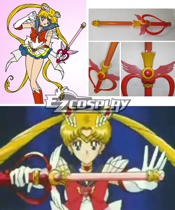 ITL Manufacturing Sailor Moon Tsukino Usagi Sailor Moon Princess Serenity Cosplay Weapon