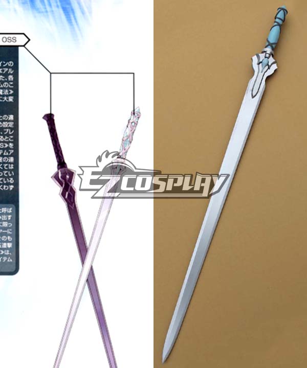 ITL Manufacturing Sword Art Online Notre Dame Chant Articles SAO Yuuki Asuna Erika Fine Sword Flashing Light A Cosplay Weapon