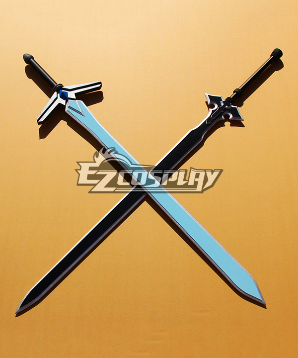 ITL Manufacturing Sword Art Online Alfheim Online Original Sword Skill SAO ALO OSS Kirigaya Kazuto Kirito White&Black Sword Cosplay Weapon