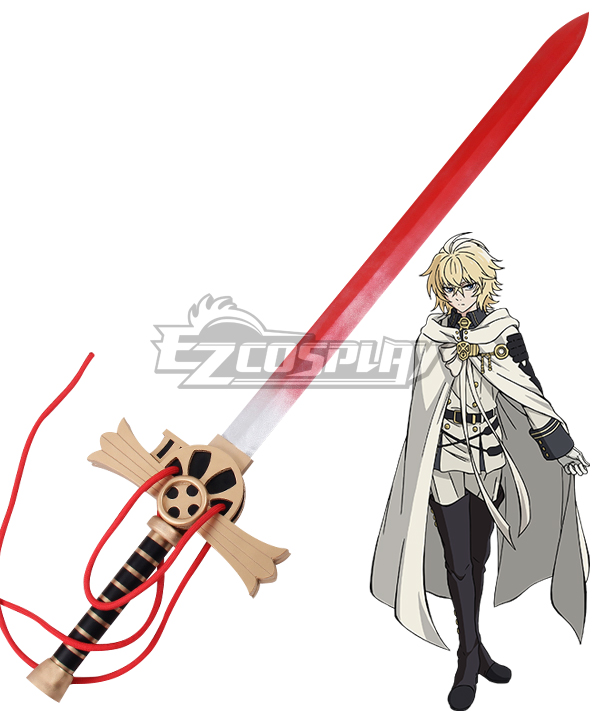 ITL Manufacturing Seraph of the End Owari no Serafu Vampire Reign Mikaela Hyakuya Sword Cosplay Weapon