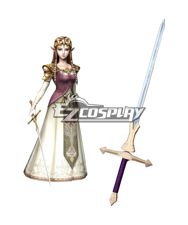 ITL Manufacturing The Legend of Zelda Zeruda no Densetsu Twilight Princess Princess of Hyrule Zelda Zeruda-hime Sword Cosplay Prop
