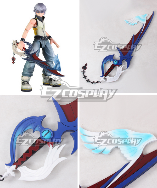 ITL Manufacturing Kingdom Hearts Riku Key blade Cosplay Weapon Prop
