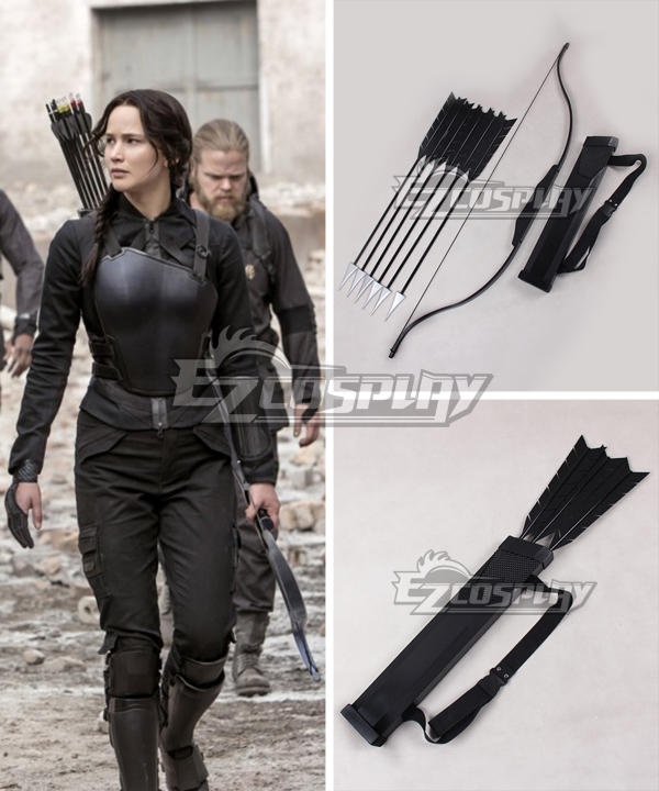ITL Manufacturing The Hunger Games Mockingjay Katniss Everdeen Bow and arrow Cosplay Weapon Prop