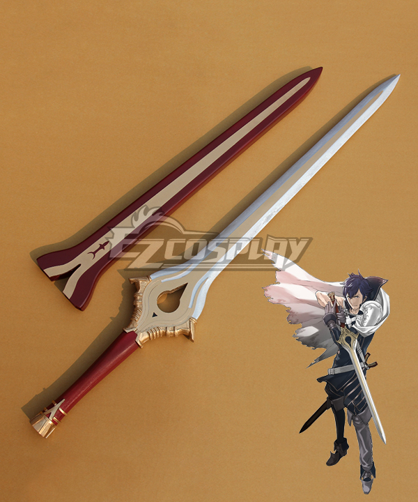 ITL Manufacturing Fire Emblem Awakening Chrom Lucina Swords Scabbard Cosplay Weapon Prop