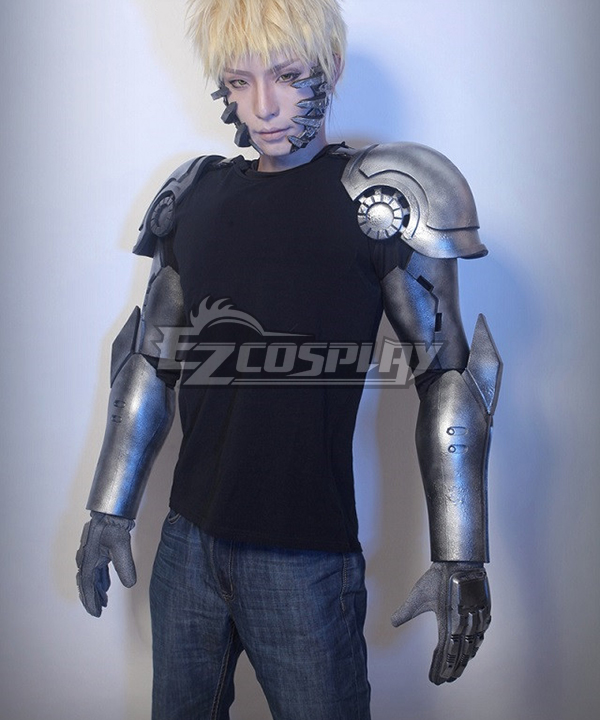 ITL Manufacturing One Punch Man Genos Demon Cyborg Oni Saibogu Armor Cosplay Accessory Prop