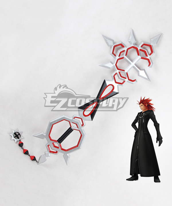 ITL Manufacturing Kingdom Hearts Lea Axel Bond of Flame Keyblade Cosplay Weapon Prop