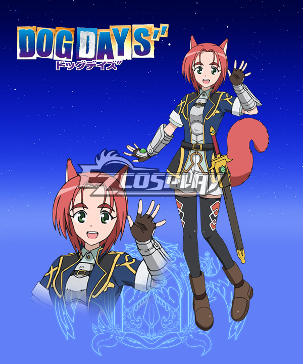 ITL Manufacturing DOG DAYS'' Liscia Enrobez Cosplay Costume