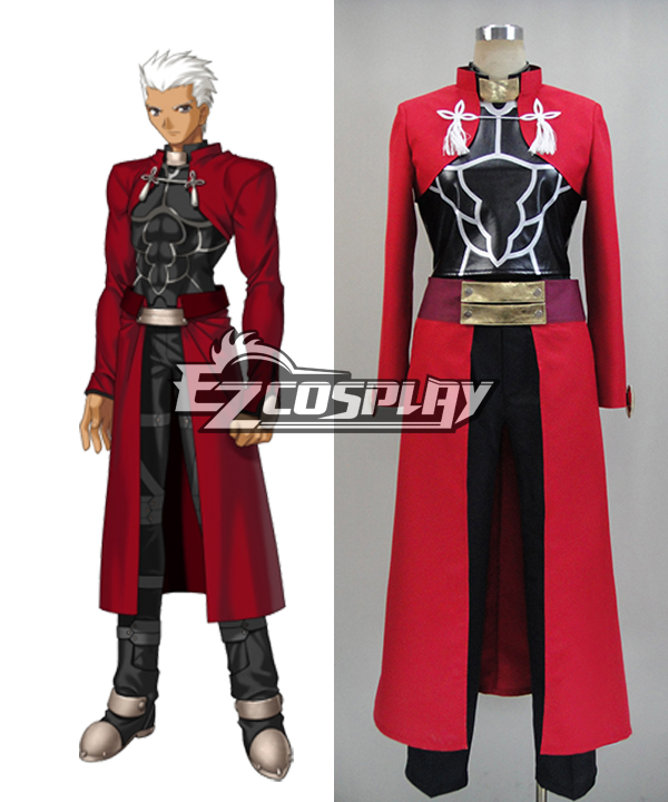 ITL Manufacturing Fate Stay Night: Unlimited Blade Works UBW Archer Cosplay Costume (Red Top Only)