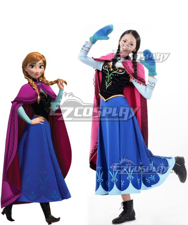ITL Manufacturing Frozen Anna Disney Cosplay Dress