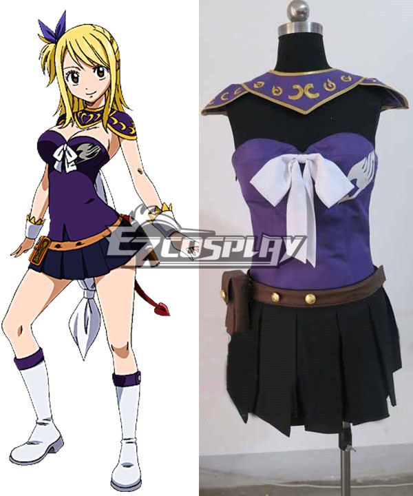 ITL Manufacturing Fairy Tail Grand Magic Games Lucy Heartfilia Cosplay Costume