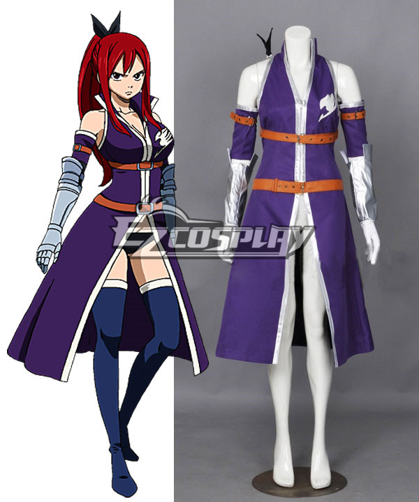 ITL Manufacturing Fairy Tail Grand Magic Games Erza Scarlet Cosplay Costume