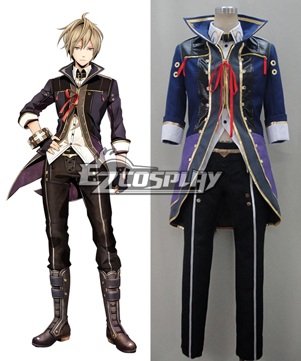 ITL Manufacturing God Eater 2 Julius Visconti Cosplay Costume-Second Ver.