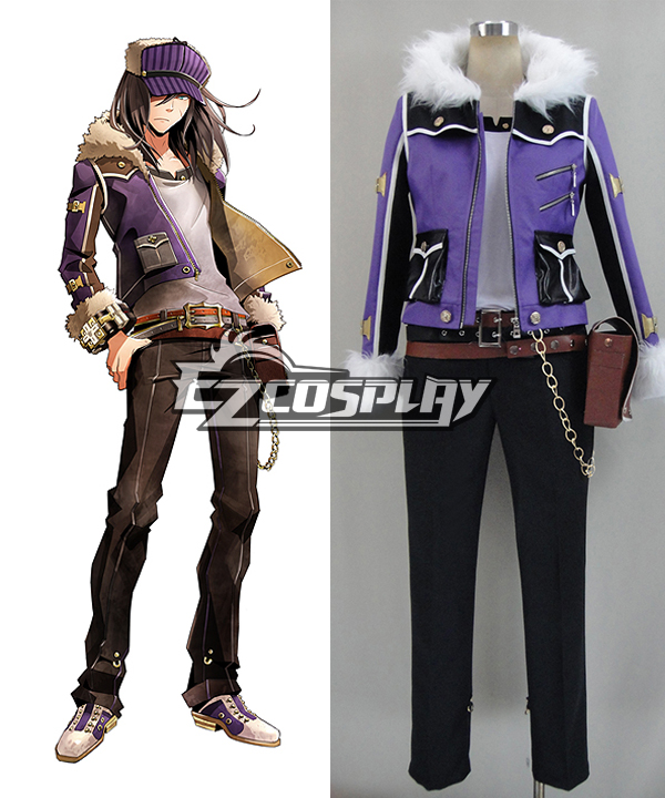 ITL Manufacturing God Eater 2 Gilbert McLane Cosplay Costume