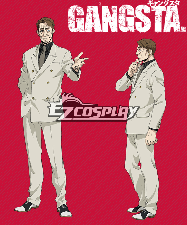ITL Manufacturing Gangsta Gyangusuta Daniel Monroe Cosplay Costume