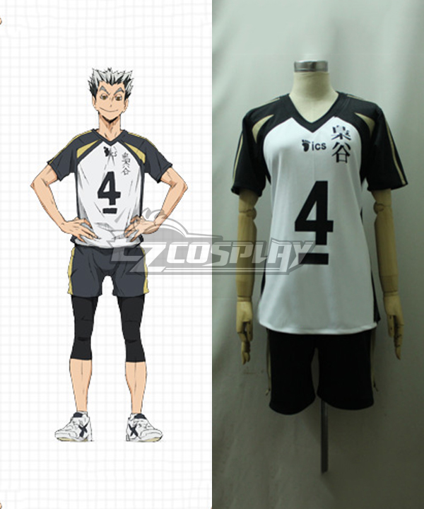 ITL Manufacturing Haikyu!! Haikyuu!! Second Season Kakugawa High Kakugawa Gakuen Koukou Bokuto Koutarou Cosplay Costume