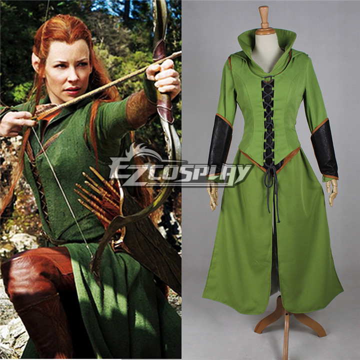 ITL Manufacturing The Hobbit-Desolation of Smaug-tauriel Cosplay Costume