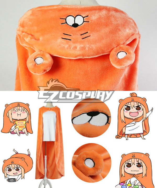 ITL Manufacturing Himouto! Umaru-chan Cosplay  Costume Cloak Hoodies Flannel Coat