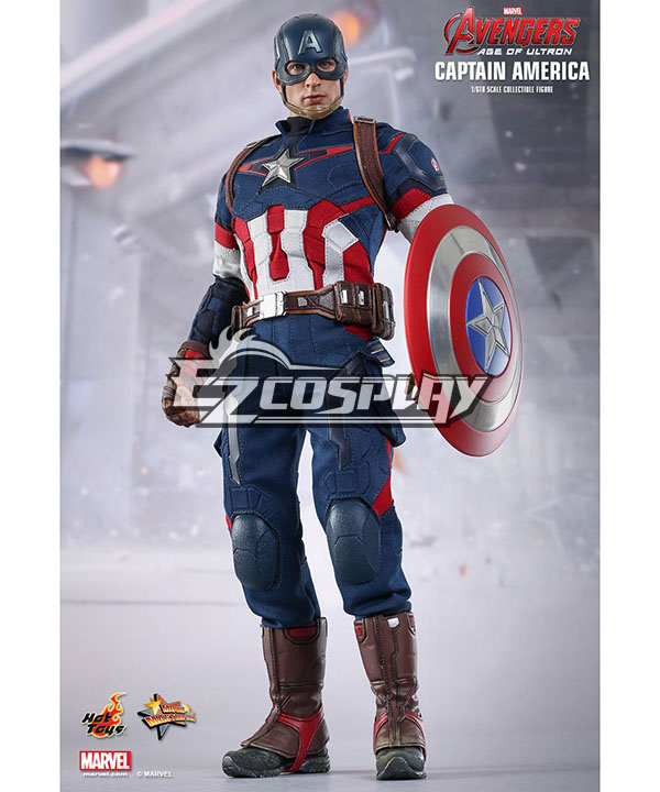 ITL Manufacturing Avengers: Age of Ultron Captain America Steve Rogers Cosplay Costume