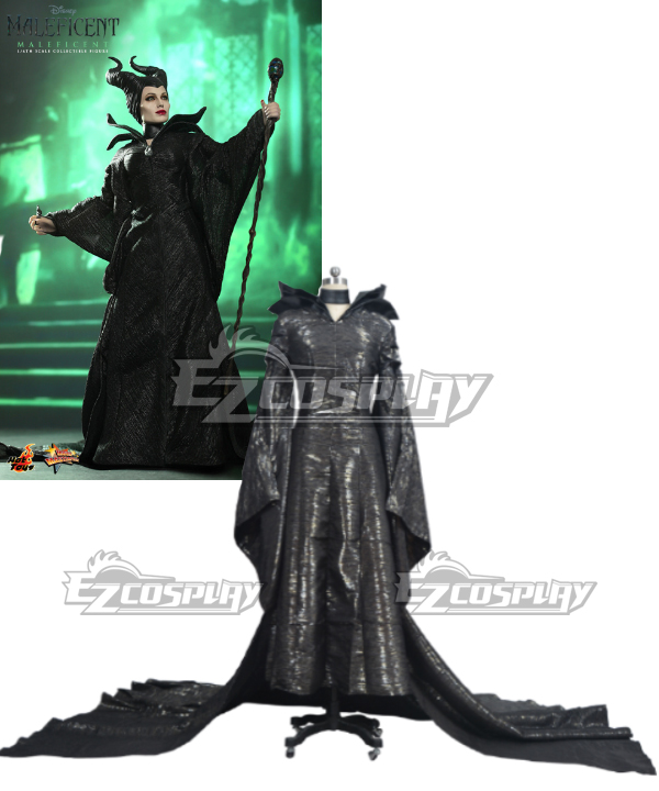 ITL Manufacturing Maleficent Disney Movie Black Witch Angelina Jolie Cosplay Costume