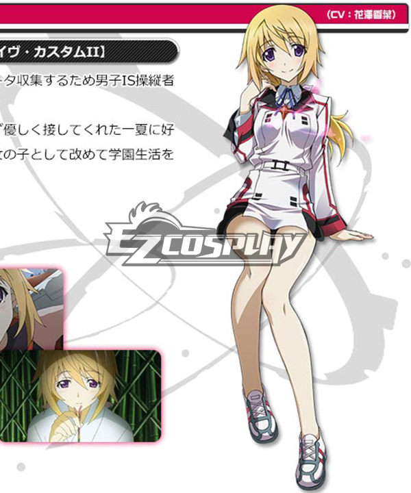 ITL Manufacturing Infinite Stratos 2 Charlotte Dunois Cosplay Costume