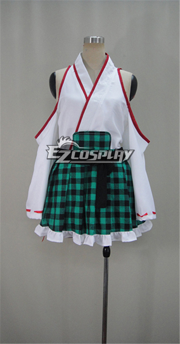 ITL Manufacturing Kantai Collection KanColle Kanmusu Kongou Class Battleship Hiei Cosplay Costume Skirt Only)