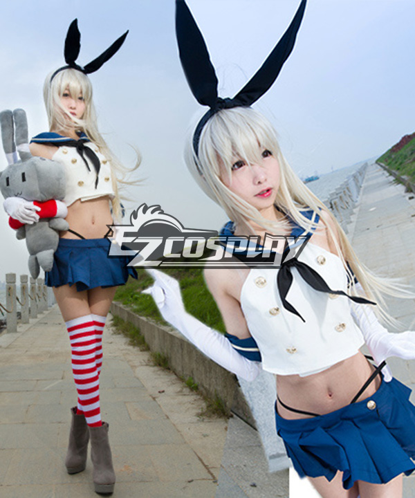 ITL Manufacturing Kantai Collection Shimakaze Cosplay Costume - Deluxe Version