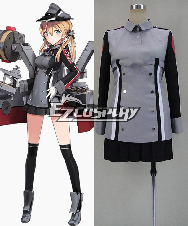 ITL Manufacturing Kantai Collection KanColle Prinz Eugen Cosplay Costume