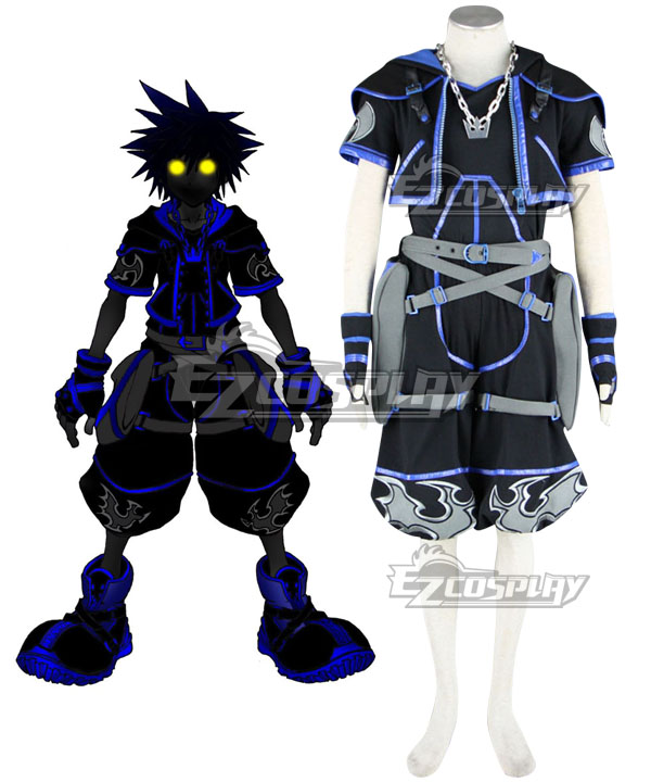 ITL Manufacturing Kingdom Hearts 2 Anti Sora Cosplay Costume