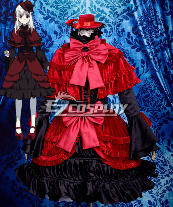 ITL Manufacturing Kushina Gothic Loli Anna Lolita Cosplay Costume