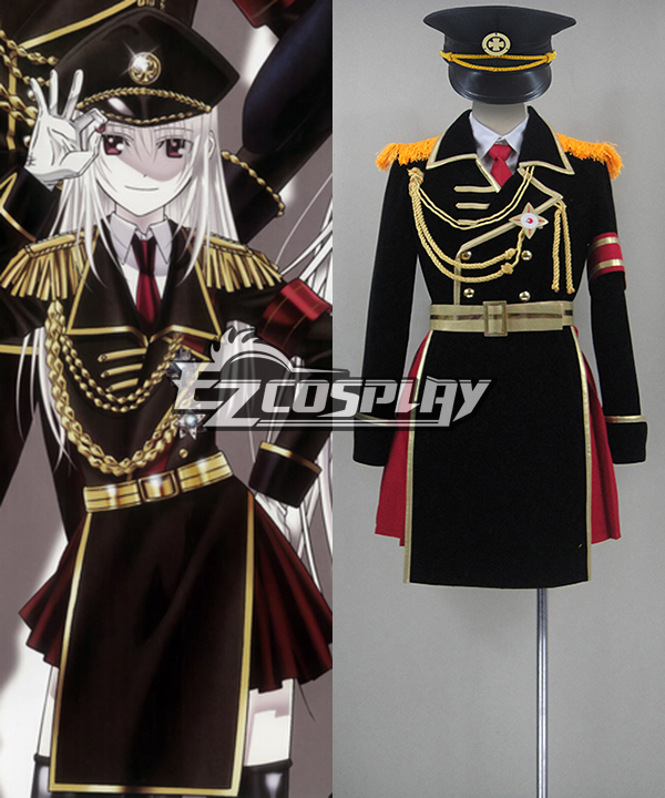 ITL Manufacturing K Project Kushina Anna Military Uniform Cosplay Costume