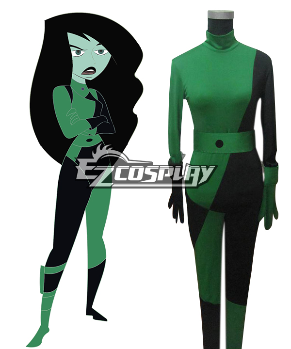 ITL Manufacturing Kim Possible Shego Cosplay Costume