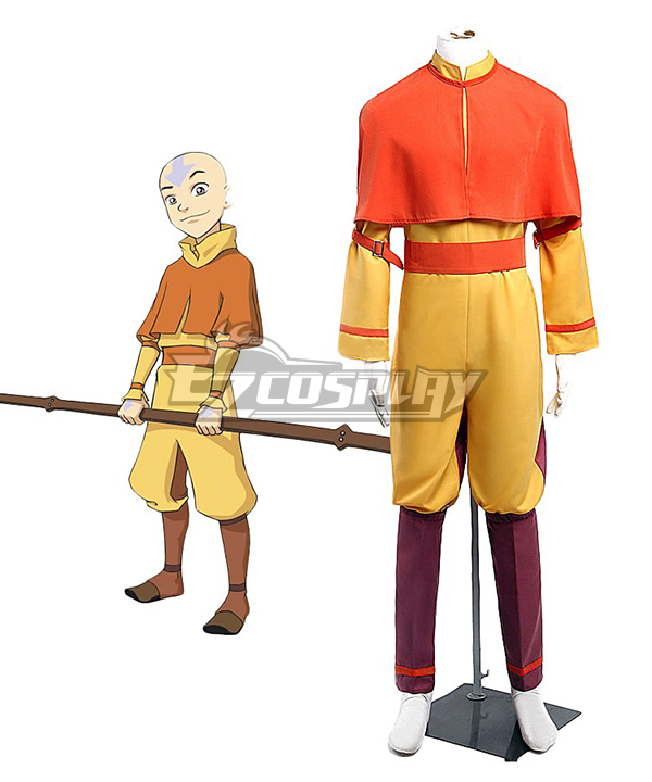 ITL Manufacturing Avatar The Last Airbender Aang Cosplay Costume