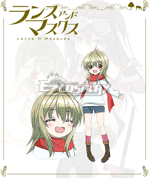 ITL Manufacturing Lance N' Masques Kidouin Makio Cosplay Costume