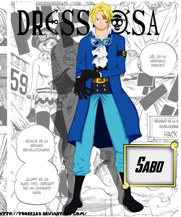 ITL Manufacturing One Piece Sabo Cosplay Costume